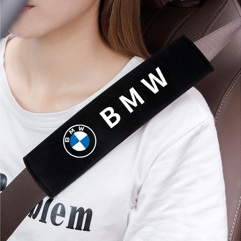 FA8Car Seat Belt Cushion-Shoulder Pad for BMW Comfortable, Car Interior Stickers Car Accessories