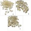50PCS Sea Creature Themed Charm Pendants Jewelry Making Supplies Star Fish Charm Pendant for Necklace Bracelets
