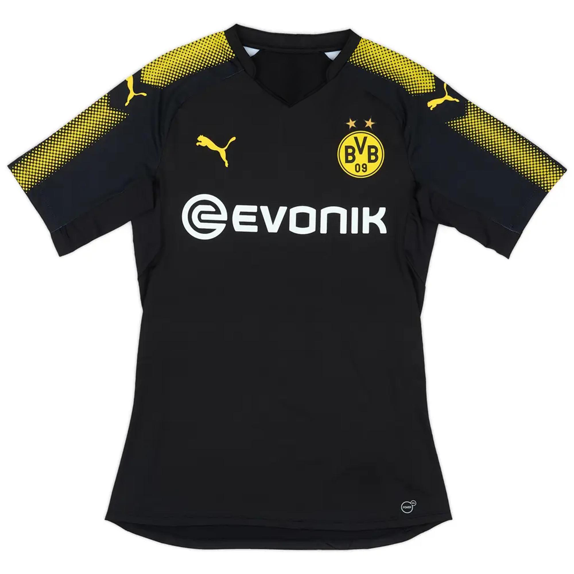 

Puma 2017-18 Season Borussia Dortmund Player Edition Actv Away Sports Pullover Short Sleeve Football Jersey Unisex jersey 751651-02 XL