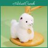 Porte-clés Alpaga Peluche Avec Matière Peluche Courte Pour Enfants Et Idées Cadeaux