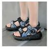 Youth style shoes Boys Sandals With Rotating Buckle Soft Rubber Sole Non-Slip Casual Outdoor Kids Shoes School Beach Hiking