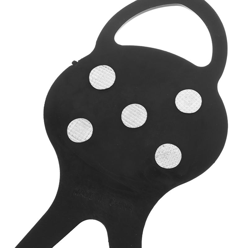 Winter Sport Shoe Cover For Women Men 2Pcs 5/8-Stud Anti-Slip Ice Claws Snow Climbing Spike Grips Crampon Cleats Boots Cover