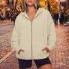 Women's Long Sleeve Color Hooded Sweatshirt for Casual Daily Wear