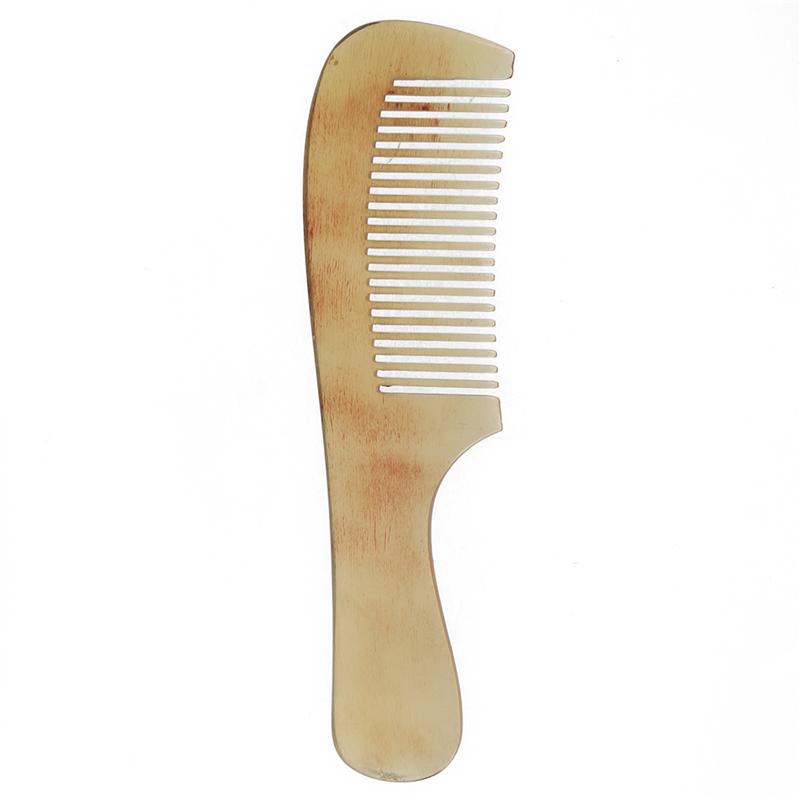 A04V 3X Professional Beauty Ox Horn Hair Comb Brush Spa Massage Salon