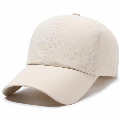 Unisex Sommer Schnelltrocknende Baseballkappe mit langem Schirm: Atmungsaktiv, Sonnenschutz für große Köpfe