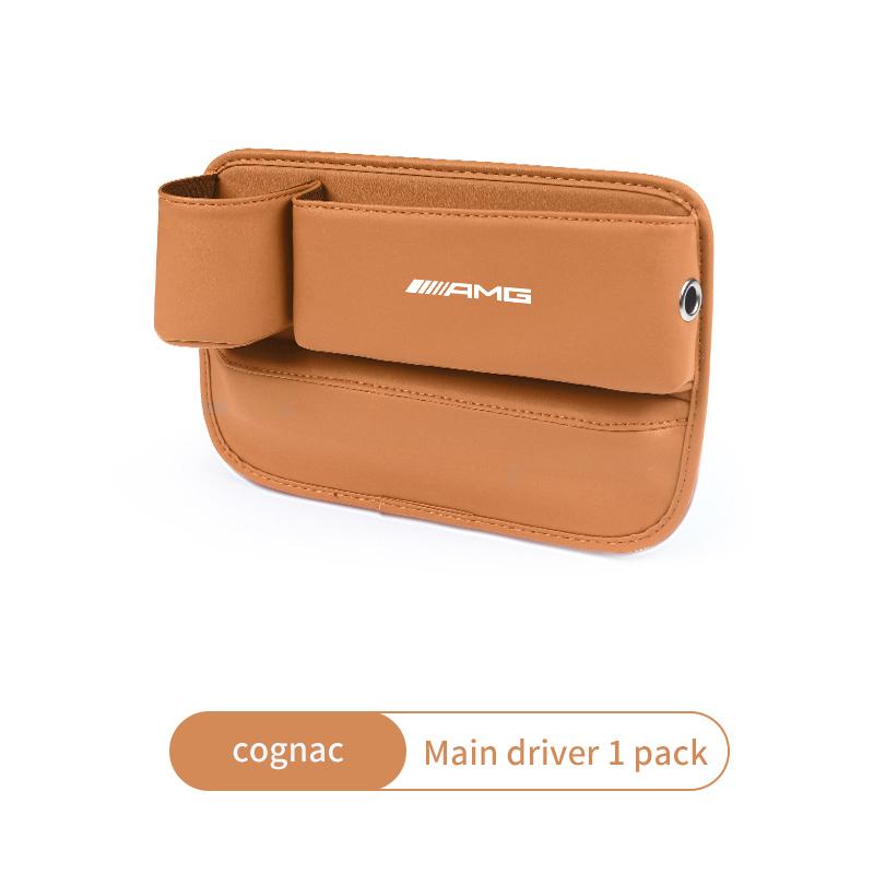 Car Seat Gap Organizer Storage Box Key Card Cup Phone Holder For AMG A B C E S G Class A180 CLK CLA GLE GLC W212 C200