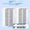 DIY Büschel Wimpern Klebefreie Falsche Wimpern Natürliche Wimpern Manga Wimpern Weiche Falsche Wimpern Tages-Make-up