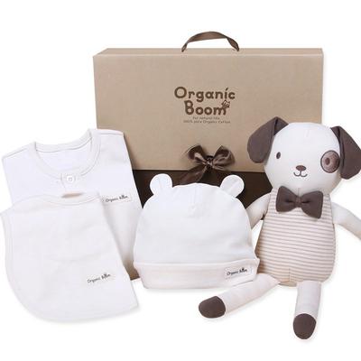Organic Boom 5-piece Baby Gift Set Natural, Korean Baby Products