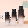 Gradient Color Sports Water Bottle - Portable Large Capacity Direct Drink Cup