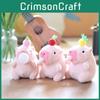 Adorable Cute Bubble Blowing Capybara Plush Toy Keychain Soft Stuffed Animal In Yellow Red Pink
