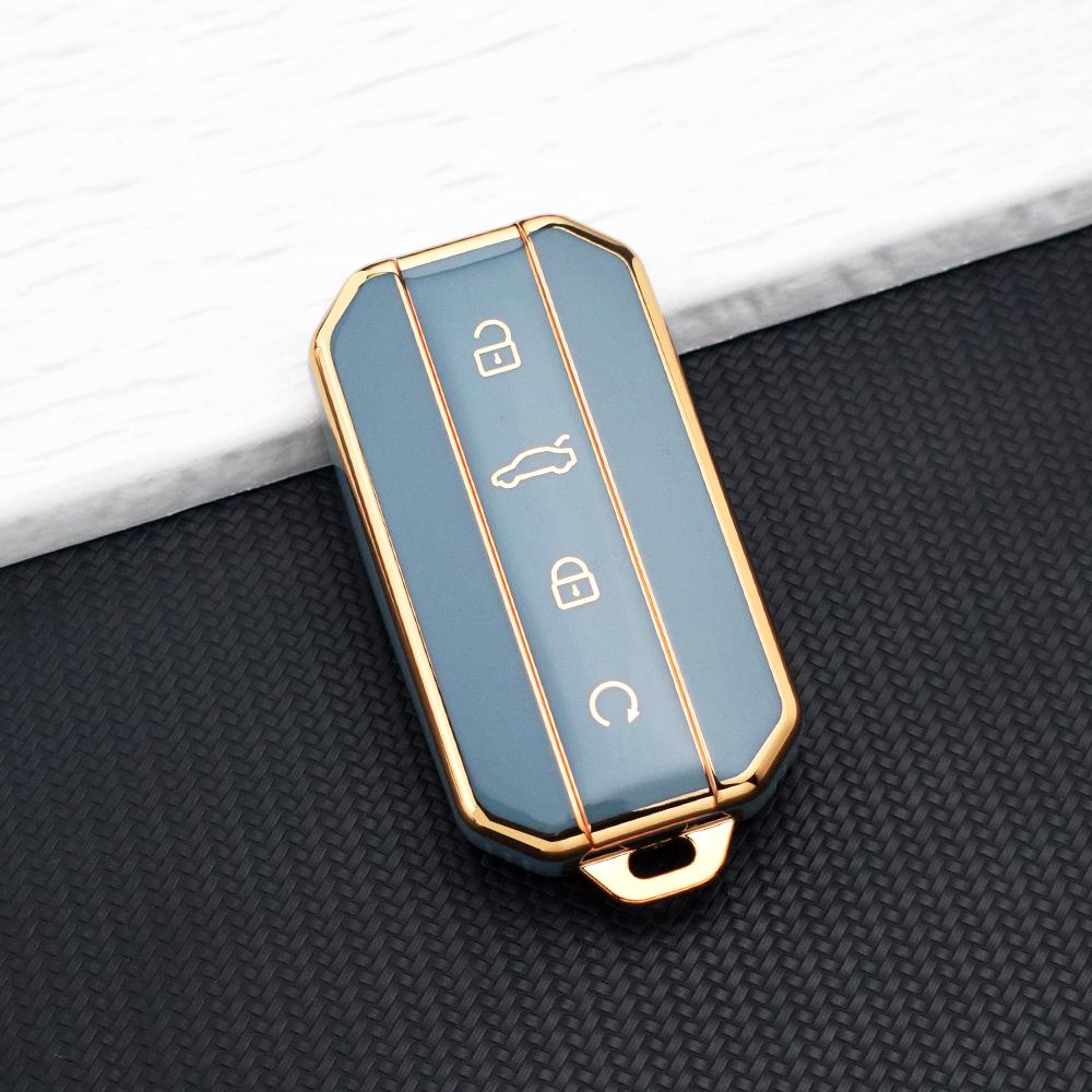 Auto Protection Key Shell Bag For Chery Jaecoo J5 J7 Tpu Car Key Case Cover Keychain Housing Holder Car Accessories