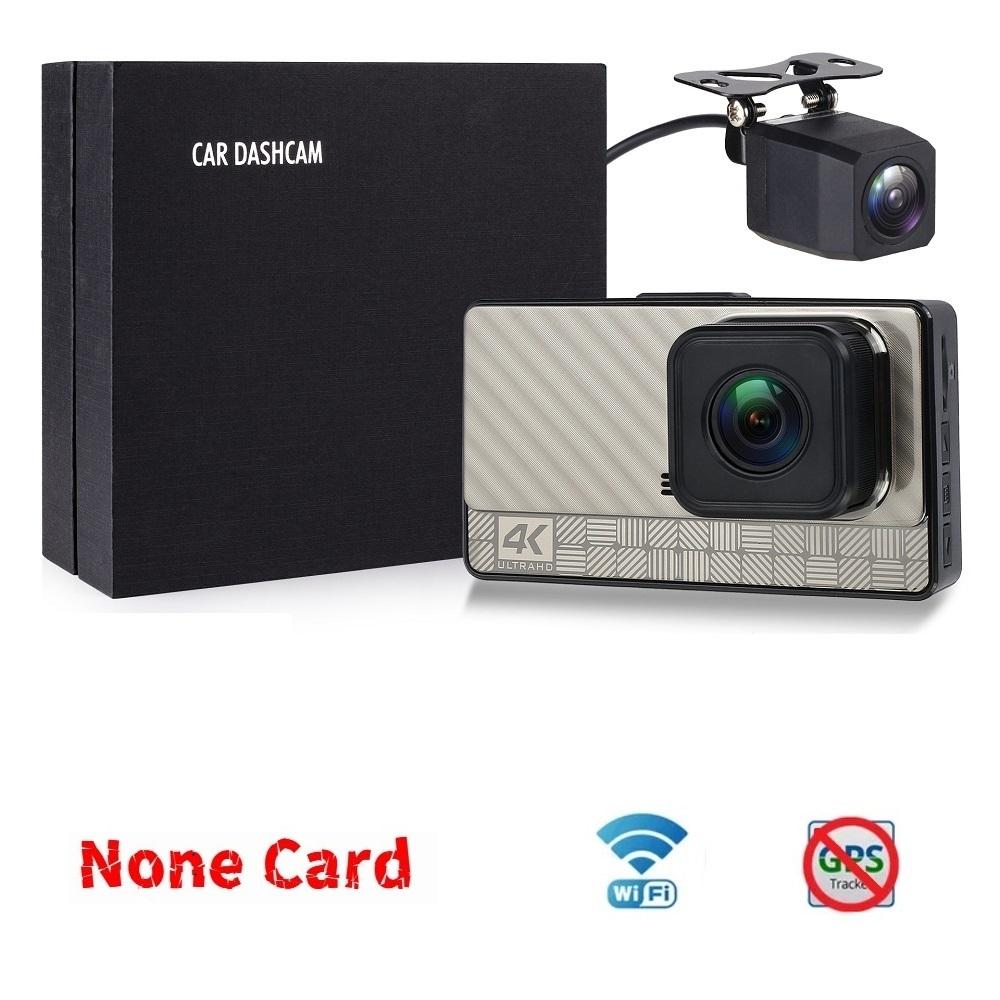 4K Ultra High Definition mit WiFi Mobile Internet ADAS BSD Front- und Heck-Dual-Recording-Fahrtenrekorder