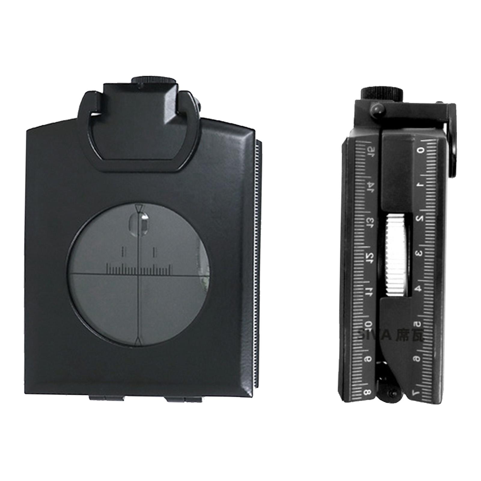 Outdoor Portable Compass High-precision Compass Phosphorescent Lensatic Navigation Direction Finder For Hiking Camping Survival