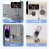 Vacuum Suction Magnetic Suction Car Bracket Double-Layer Suction Three-Axis Folding 360 ° Rotatable Suitable Multiple Scenarios