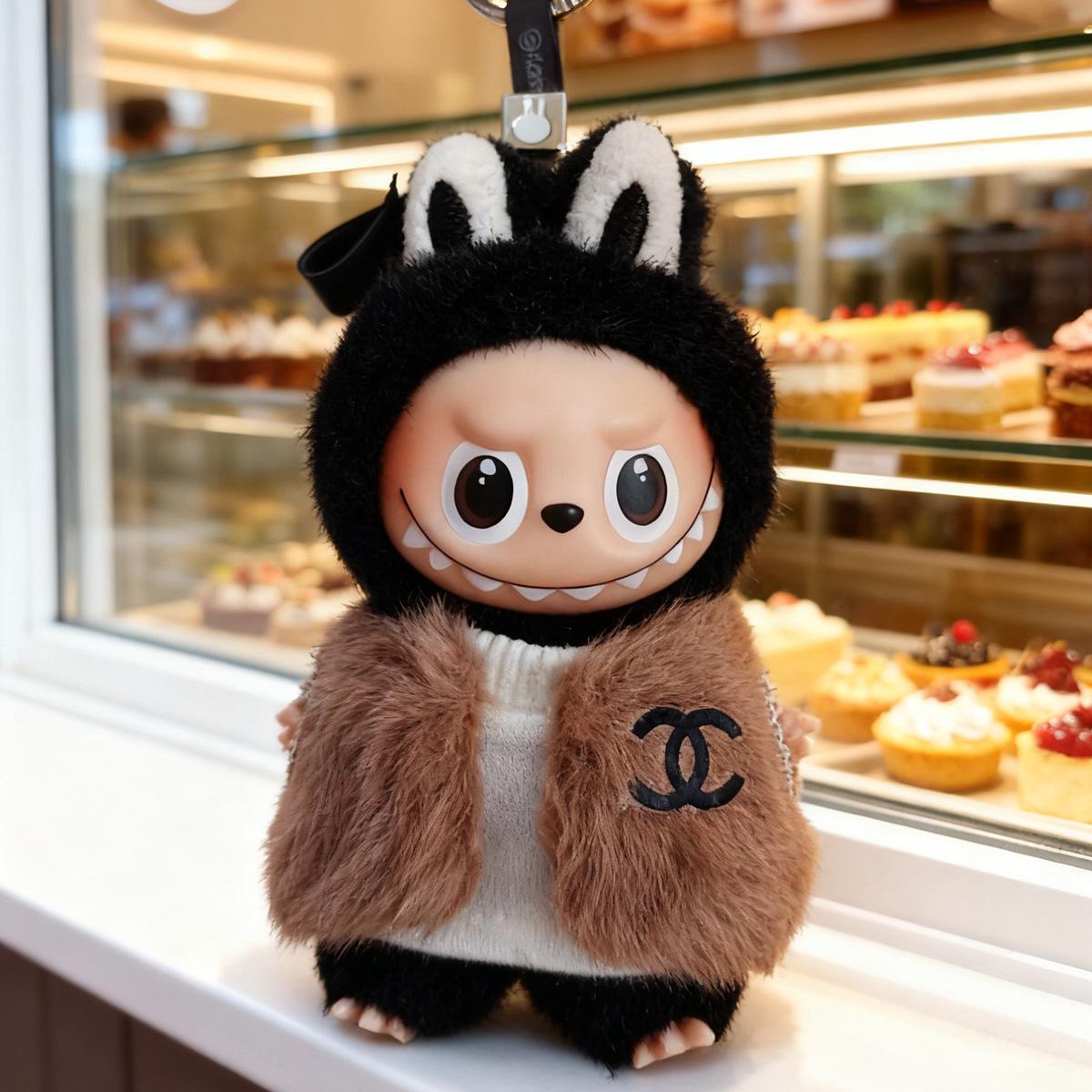 

Лабубу 4.0 Серце Пароль Підвіска Іграшка-Бульбашка Сліпа Коробка For Labubu 4.0 (No Doll Included)