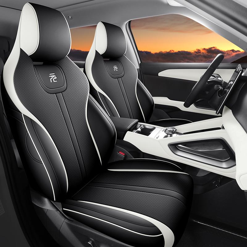 BYD Yuan UP 5-Seater Full Leather Car Seat Cushion, Year-Round Use