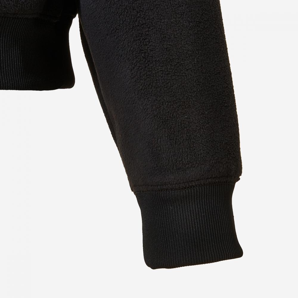 New Balance Women S Polar Fleece Hoodie Zip Up Overfit nbmdebS012 19 Black