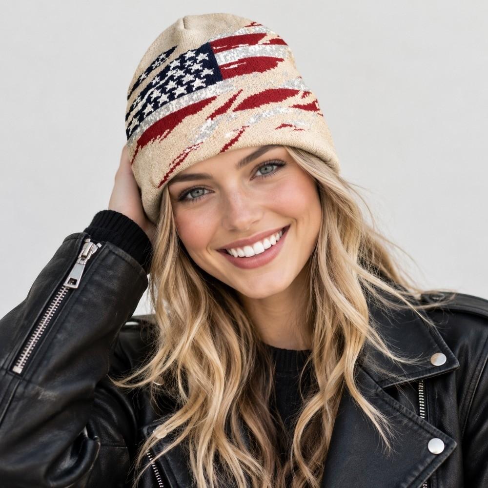 Hip-hop Knitted Hat Warm Winter Hat Fashion Casual Skullcap for Men Women
