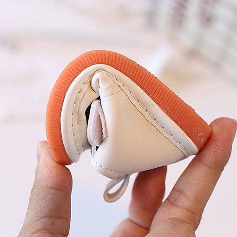 Walking Shoes for Spring/Autumn Beginners, Baby Shoes 0-1-2 Years Old, Infant Soft-Soled Princess Squeaky Shoes.