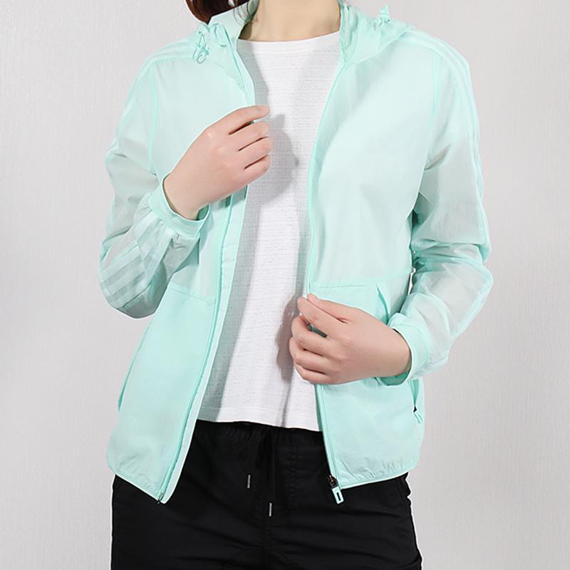 Adidas Sports Jacket Women Outerwear Mint-Green DY8666