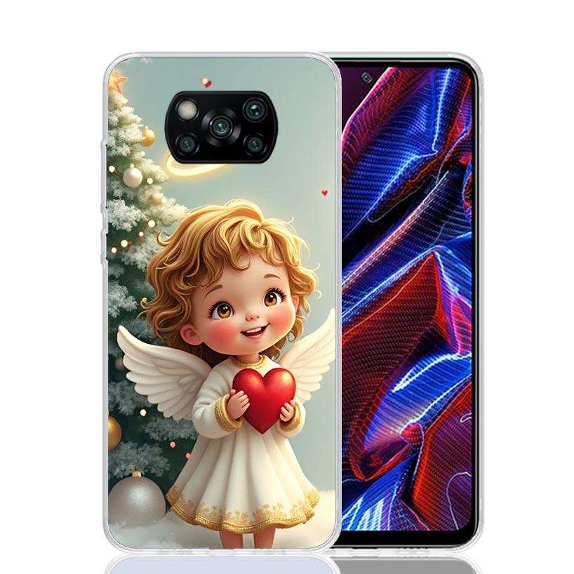 

Cute Elf Angel Girls Phone Case For Xiaomi Poco F7 Ultra X7 X6 Pro X5 Redmi 15 15C 13 13C 12 12C 10 10A 10C 9 9A 9C 9T Shell Poc Xiaomi Poco M7 4G