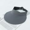 UV Protection Sunscreen Empty Top Cap Large Brim Visor Cap Fashion Summer Sun Hat  Sunshade
