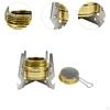 Alcohol Furnace Camp Sturdy Mini with Stainless Steel Rack Spirit Burner for Fishing
