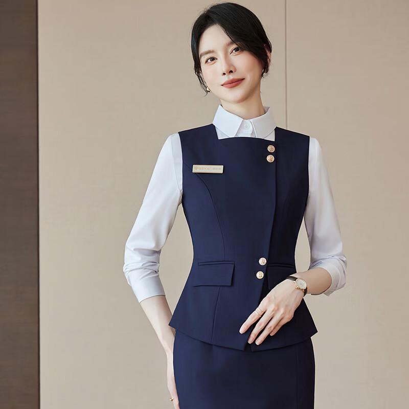 Women's Professional Vest Skirt 3-Piece Suit