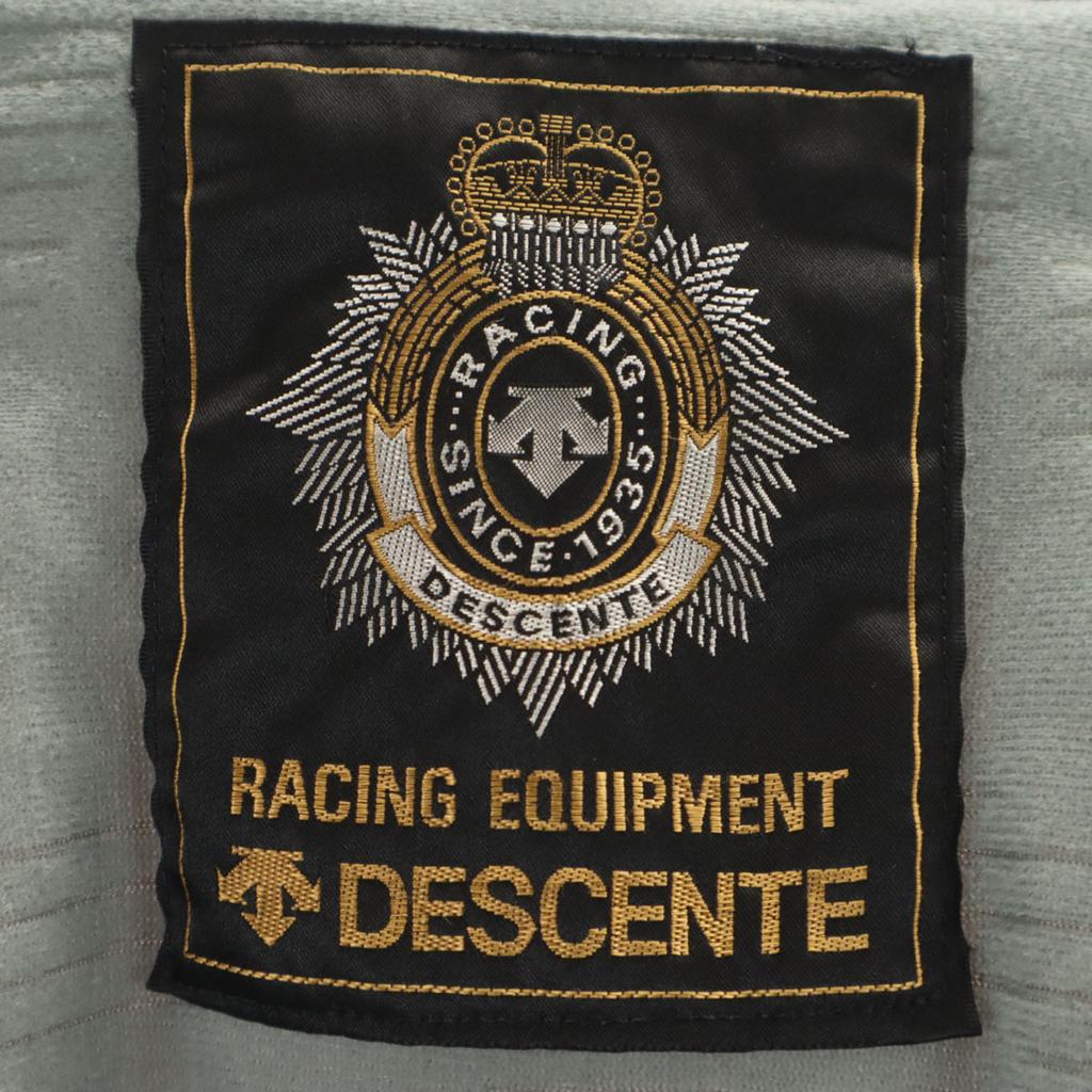 DESCENTE 80s 90s Old Batting Jacket LL Purple Gray Men's Used