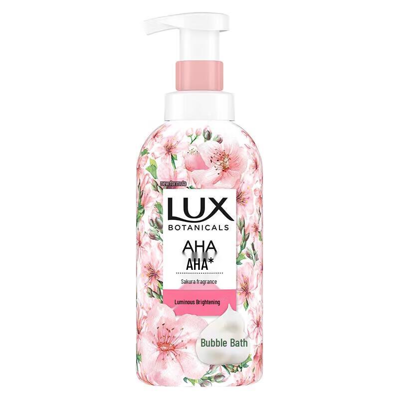 Lux Botanical Essential Oil Cherry Blossom Shower Gel 500ML