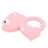 Baby Teething Toys Cute Cartoon Animal Shape Silicone Teether for Baby Kid ChildrenPink