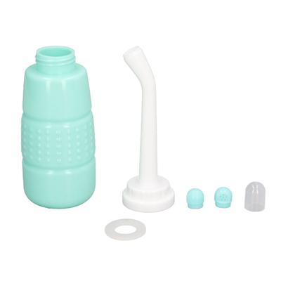 350ml Capacity Handheld Bidet Bottle Soft Squeeze Angled Nozzle Sprayer Cleaner for Outdoor Travel