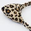 Animal Pattern Ears Headpiece With Soft Fabric Roleplay Costume Hairband For Cosplay Event And Themed Parties