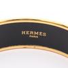 Used HERMES EmailleGM Bangle Gold Plated Cloisonne Gold Multicolor Gold Used Women