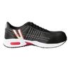 Nissin Rubber Hyper V #2000 Work Shoes, Oil-Resistant, Anti-Slip, Lightweight, with Toe Cap, Black, Size 24.0
