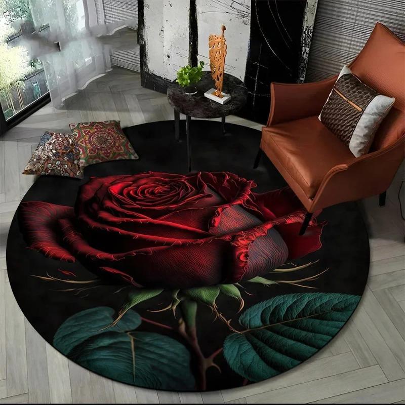 

Vikama Flannel Tarot Round Rug Mandala Life Flower Altar Cloth Divination Meditation Circle Galaxy Tarot Mat Constellation Cloth 80cm