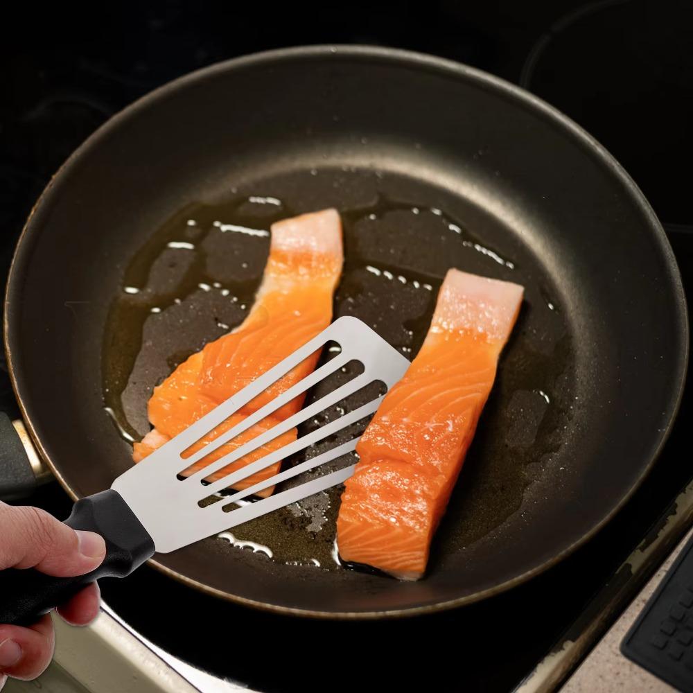 Rust Proof BBQ Spatula Non Stick Frying Turner Fish Frying Spatula Fast-food Restaurant
