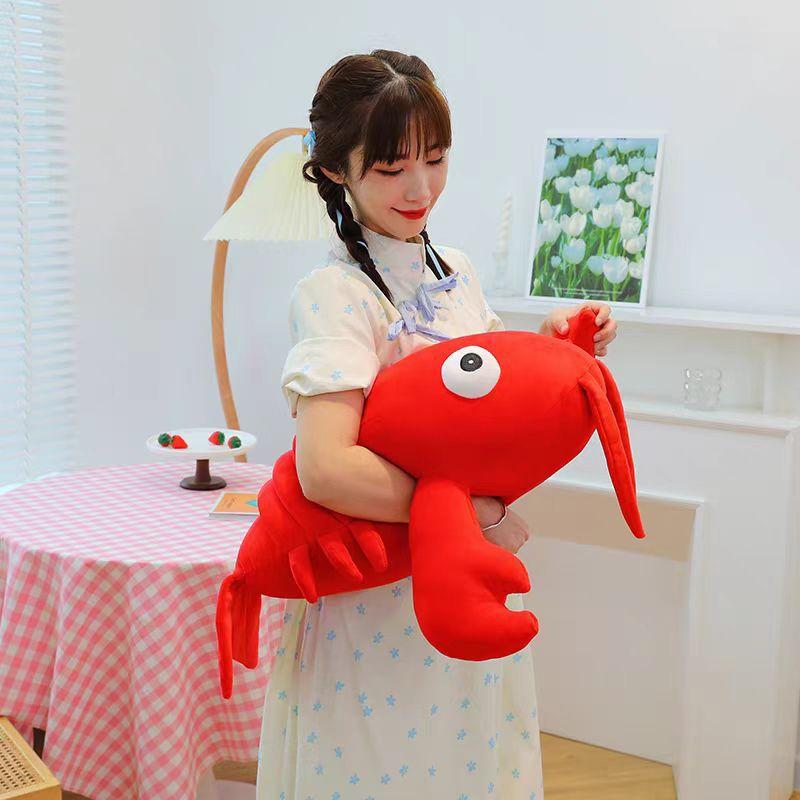 Toy Lobster Doll Catch Machine Doll Shopping Mall Supermarket Wedding Throwing Wedding Interaction, Doll Plush Play