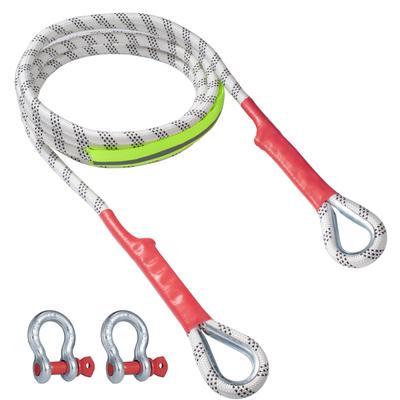 10 Tonnen 5 Meter Abschleppseil für Auto Heavy Duty Offroad Truck Abschleppen Zuggurt Schnappanhänger Seilwinde Auto Traktion Abschleppseil