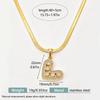 Zirconia Heart Cross Necklace Set: Elegant European & American Style for Women