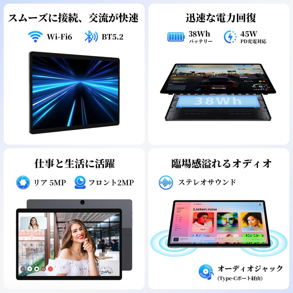 Large Screen Tablet PC with Office Celeron N100 Up To Memory 16GB SSD 512GB Windows Tablet 1920 X 1200 IPS Touch Display 950g Small Laptop 6 Camera