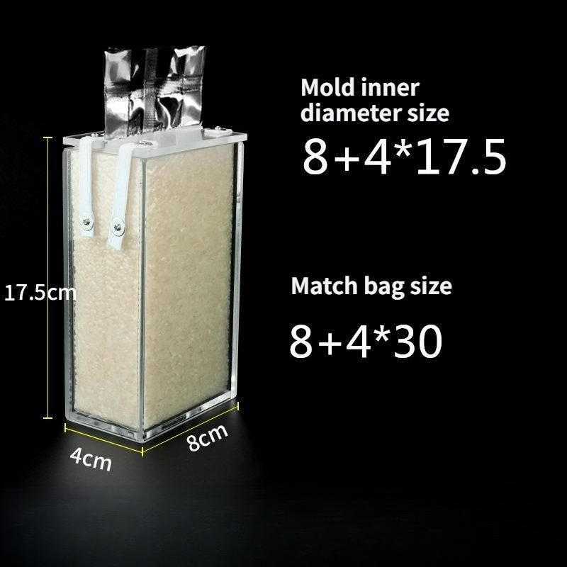 Reisziegel Beutel Vakuumform Yakfeng Reisbeutel Form Vakuum Transparente Verpackung für Diverse Körner Reisbeutel Mahlwerkzeug