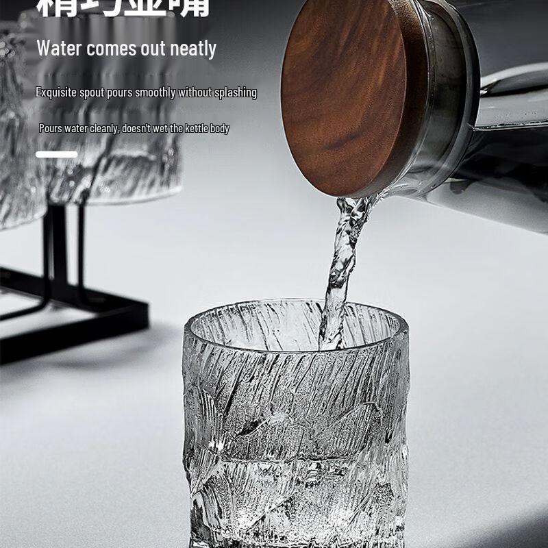 Jiakangming Glacier Heat-Resistant Glass Cup