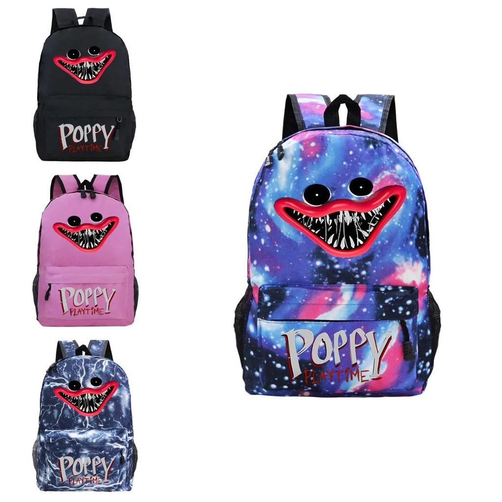 Poppy Playtime Backpack For Kids High Capacity And Breathable School Bag For Boys And Girls