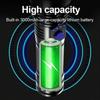 USB 300 Minute Chargeable Flashlight Strong Light 3 Modes Hand Lamp 18650 Battery Torch Waterproof Camping Hiking Night Patrol