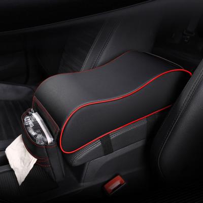 PU lederen auto armsteun box pad kussen auto middenconsole armsteun stoel box verhoging zachte pad handondersteuning met opbergruimte