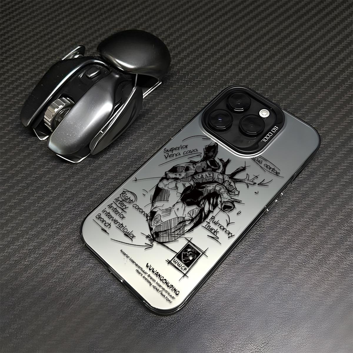

Heart Design Protective Case for Samsung A73/A72/A55/A53/A05/M31/30S A54 5G