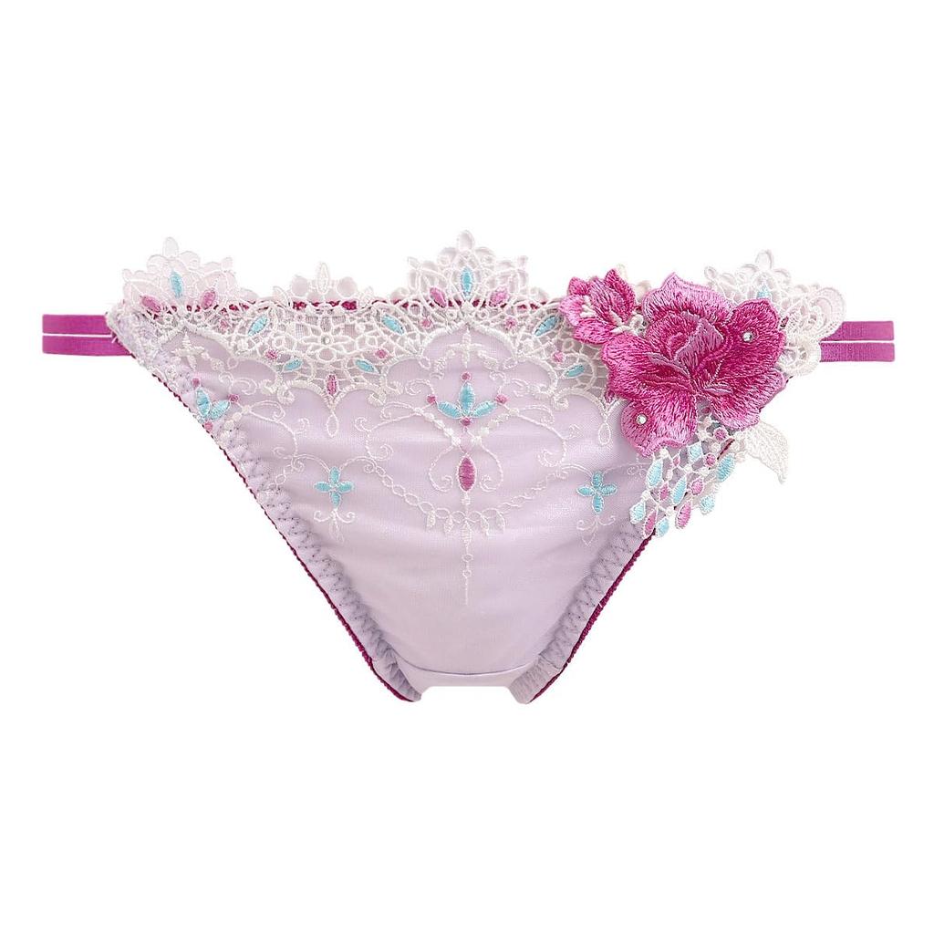 Himico Himiko Shorts Thong Tanga M L Single Item 021series Lingerie (LV-Lavender, M)