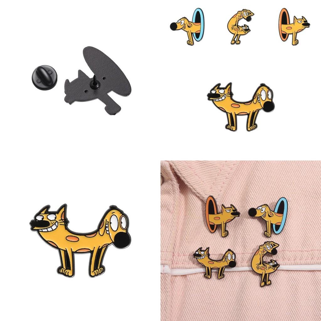 Unique Alloy Cartoon Character Brooch Perfect For Personalized Winter Outfits
