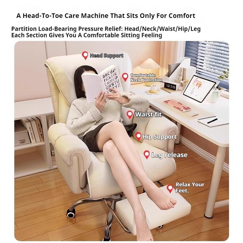 Premium Gaming Office Chair- Ergonomic Computer Desk Chair with Adjustable Lumbar Support,High-Back Racing Style for Home/Office